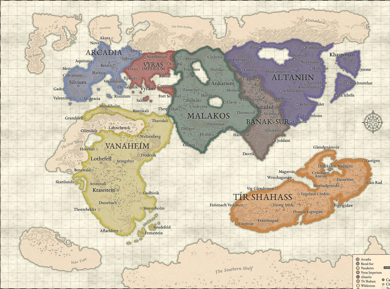 World map background